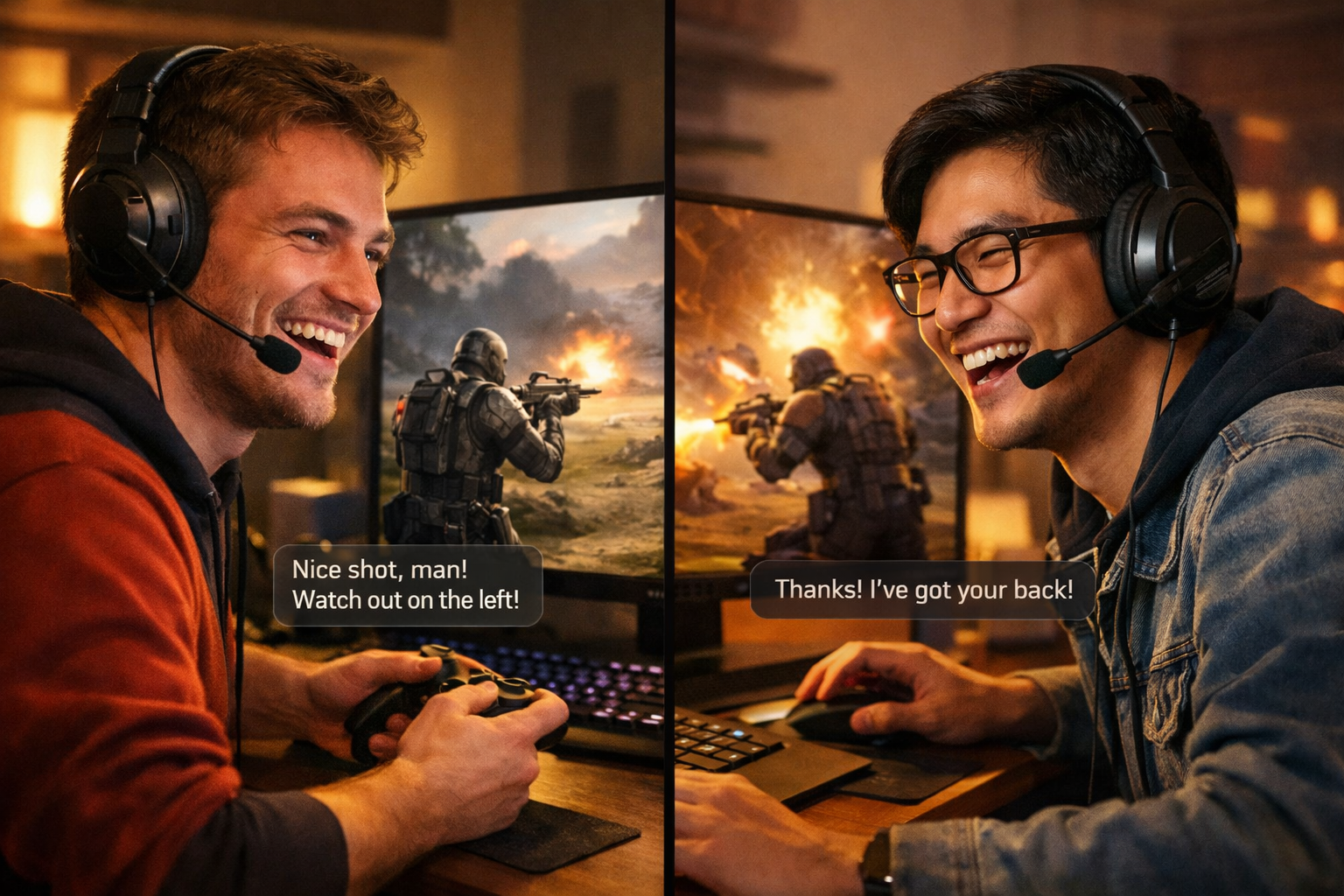 Birlikte oynarken iletisim