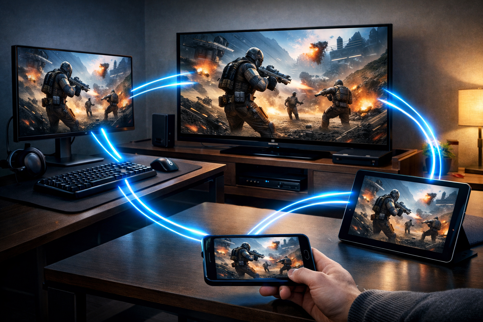 Farkli platformlarda birlikte oynama