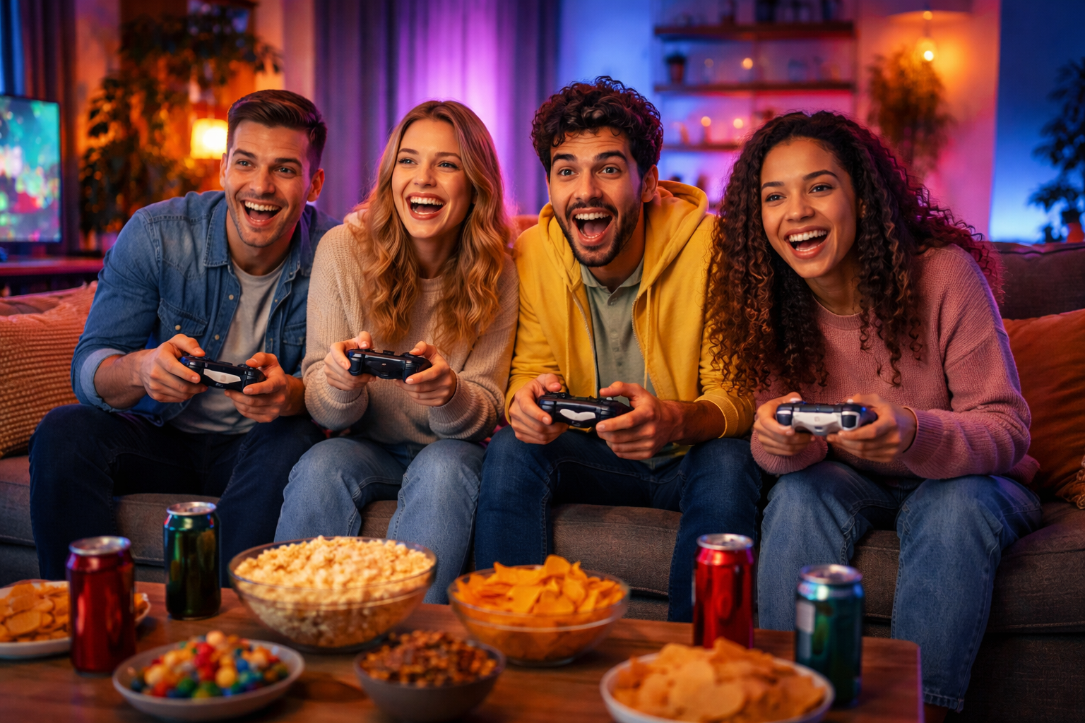 Arkadaslarla birlikte oyun oynama