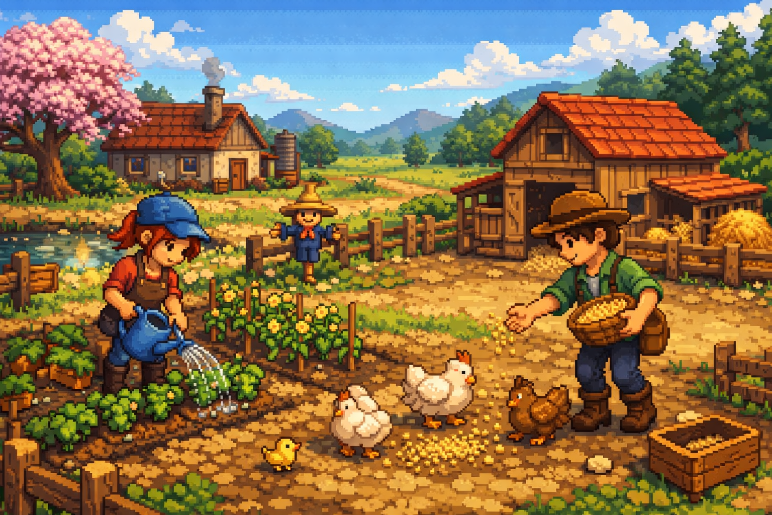 Stardew Valley birlikte ciftlik